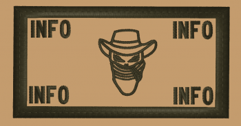 Patch-Flak/ Skull With Hat and Bandana